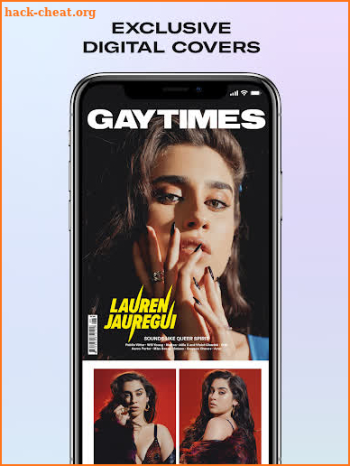 Gay Times Magazine screenshot