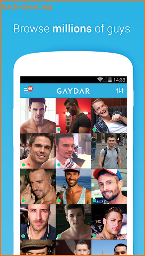 Gaydar. Gay & Bisexual Dating. screenshot