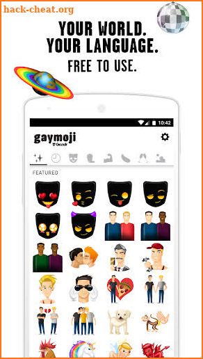 Gaymoji by Grindr screenshot