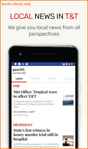 gazettE - Local News in Trinidad & Tobago screenshot