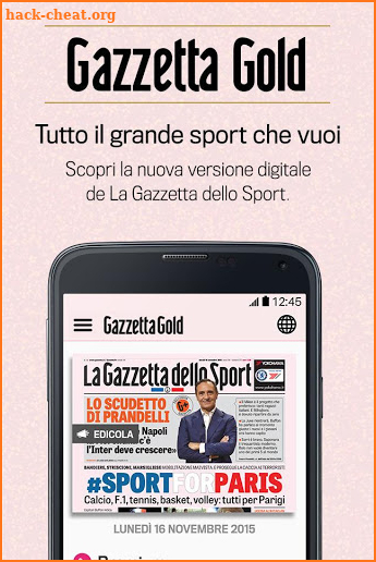 Gazzetta Gold screenshot