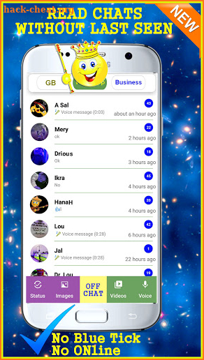 GB Hidden Chat - Latest Version 2021 screenshot