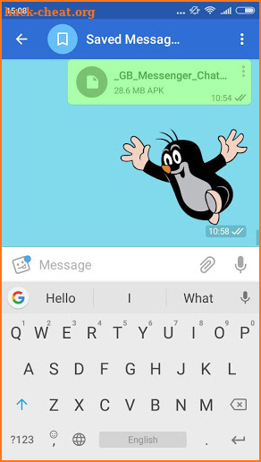 GB Messenger Chat And Calls screenshot