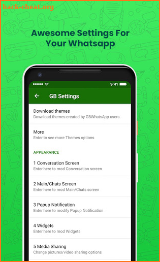 GB Wasahp Pro new Version 2021 - Hidden Chat screenshot