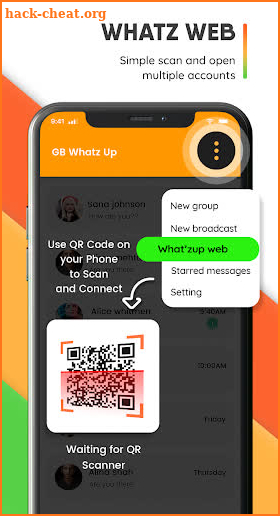 GB What's New Version 2021 - wasahp chat screenshot
