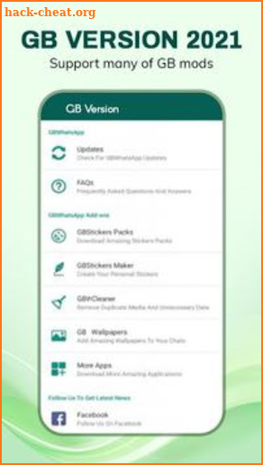 GB What's Version 2021 App screenshot