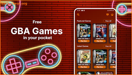 GBA Emulator - Nostalgia Games screenshot