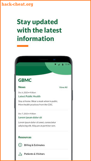 GBMC HealthCare screenshot