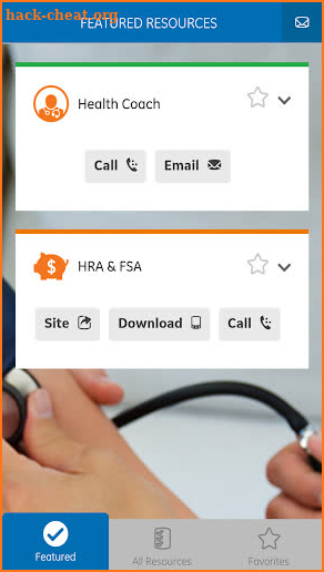 GE Health Care Hub screenshot