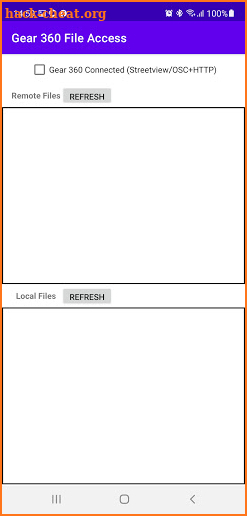 Gear 360 File Access & Stitcher screenshot