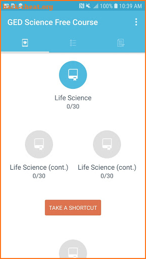 GED Science Online Class & Practice Test 2019 Ed screenshot