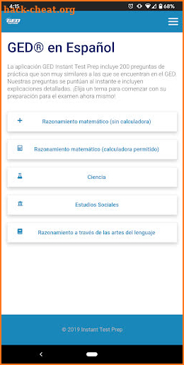 GED® en Español screenshot