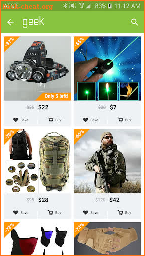 Geek - Smarter Shopping screenshot