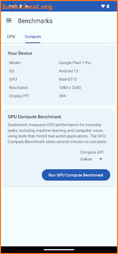 Geekbench 6 screenshot