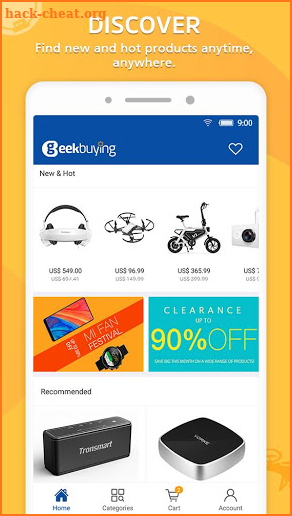 GeekBuying - Gadget shopping made easy screenshot