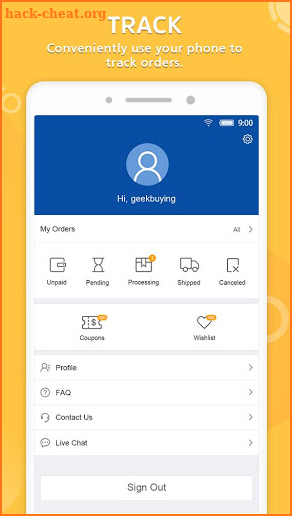 GeekBuying - Gadget shopping made easy screenshot