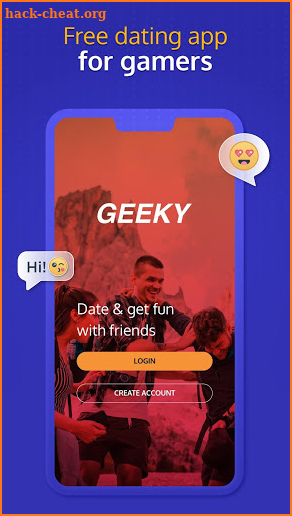 Geeky - free dating app for gamers screenshot