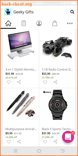 Geeky Gifts - Online Gadgets Shopping Store screenshot