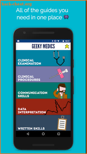 Geeky Medics - OSCE revision screenshot