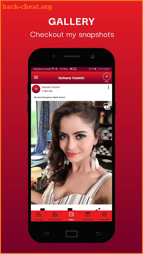 Gehana Vasisth Official App screenshot