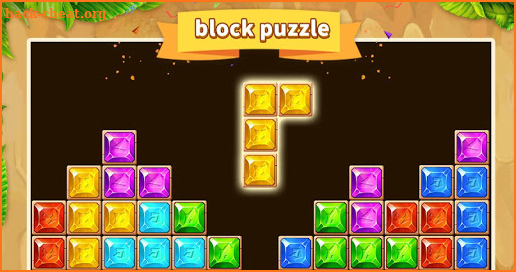 Gem blast - new slidey block puzzle screenshot