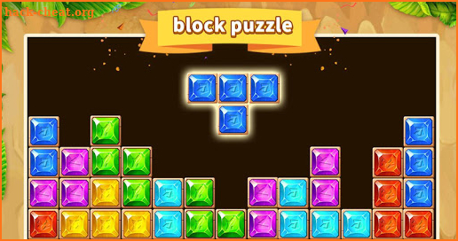 Gem blast - new slidey block puzzle screenshot
