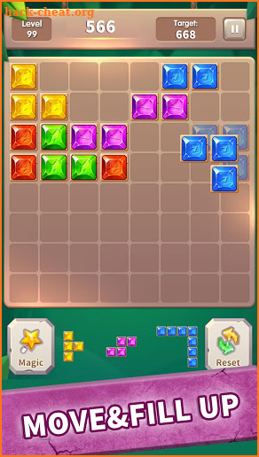Gem block puzzle screenshot