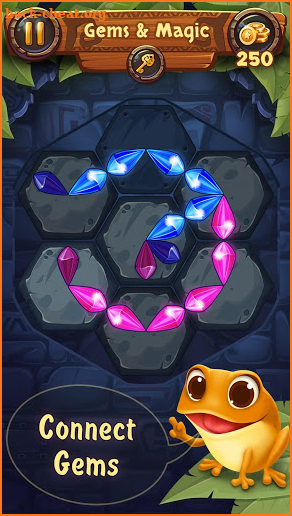Gems & Magic adventure puzzle screenshot