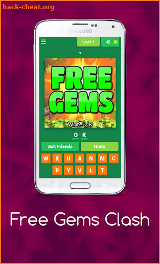 Gems Clash Generator screenshot