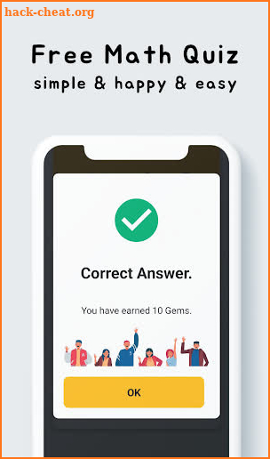 Gems Math Quiz - Plus screenshot