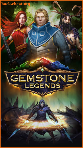 Gemstone Legends - epic RPG match3 puzzle game screenshot