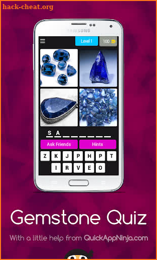 Gemstone Quiz screenshot