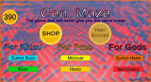 Gen. MAZE 3D screenshot