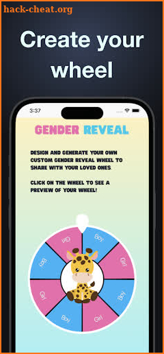 Gender Reveal Wheel screenshot