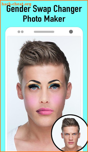 Gender Swap Changer Photo Maker - Look Like A Girl screenshot