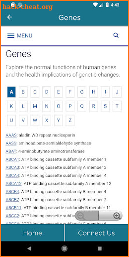 Gene Wiki screenshot