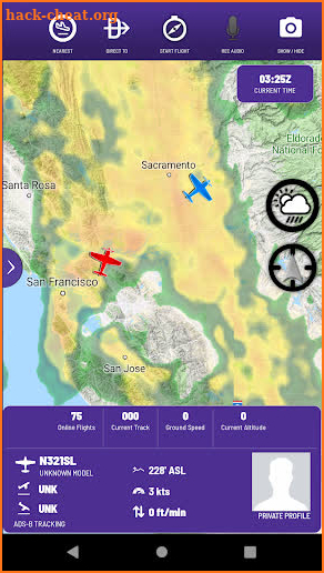 General Aviation Flight Tracker and Navigation screenshot