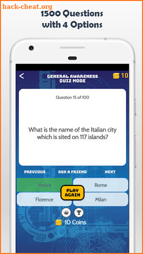 General Knowledge Quiz 2019 - GK Quiz Game screenshot