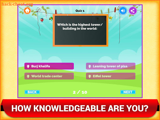 General Knowledge Trivia Quiz IQ Game screenshot