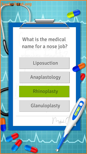 General Medical Quiz On Human Anatomy screenshot