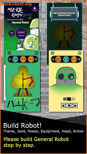General Robot Kids Puzzle screenshot