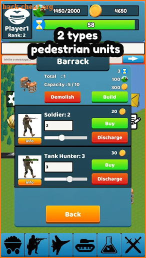 Generals Online screenshot