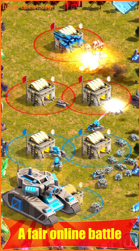 Generals War : RTS PVP Online screenshot