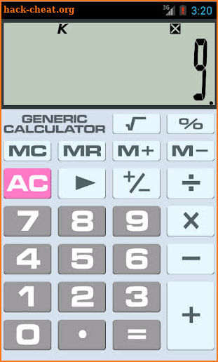 Generic Calculator screenshot