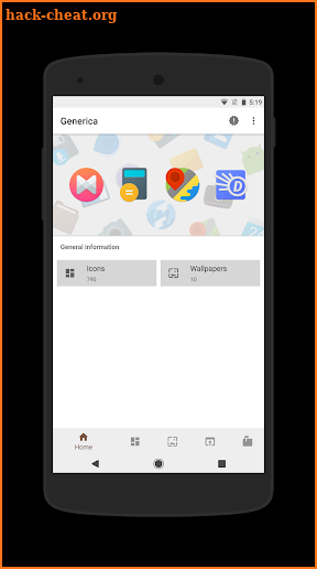 Generica - icon pack screenshot