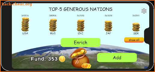 Generous Nation screenshot