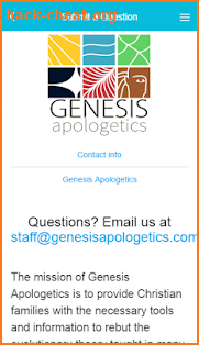 Genesis Apologetics screenshot