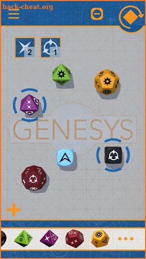 Genesys Dice screenshot