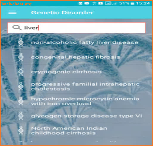 Genetic Health Disorders screenshot