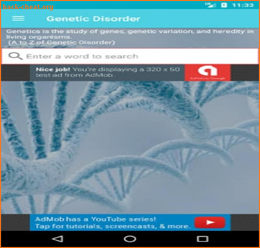 Genetic Health Disorders screenshot